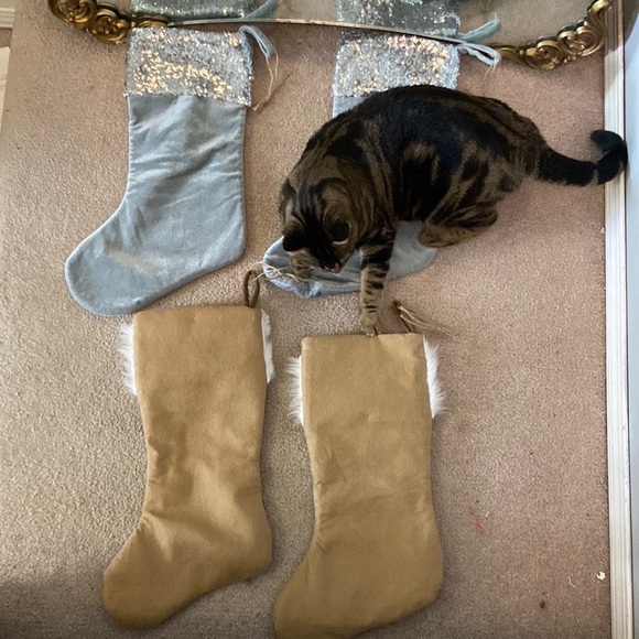 6 Christmas stockings - Picture 3 of 3